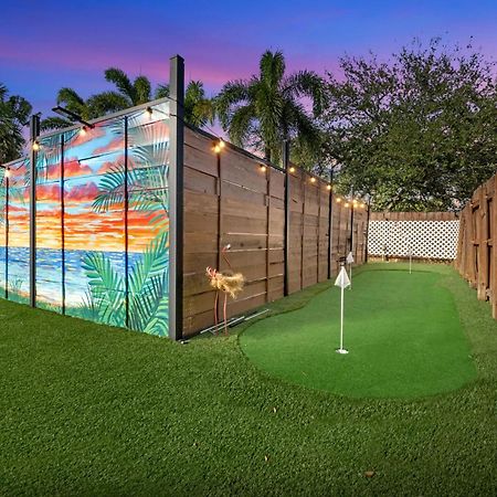 Palms Retreat! Giant Heated Pool-Hottub-Firepit-5Min2Beach-Pets-Ev Chgr Fort Lauderdale Eksteriør bilde