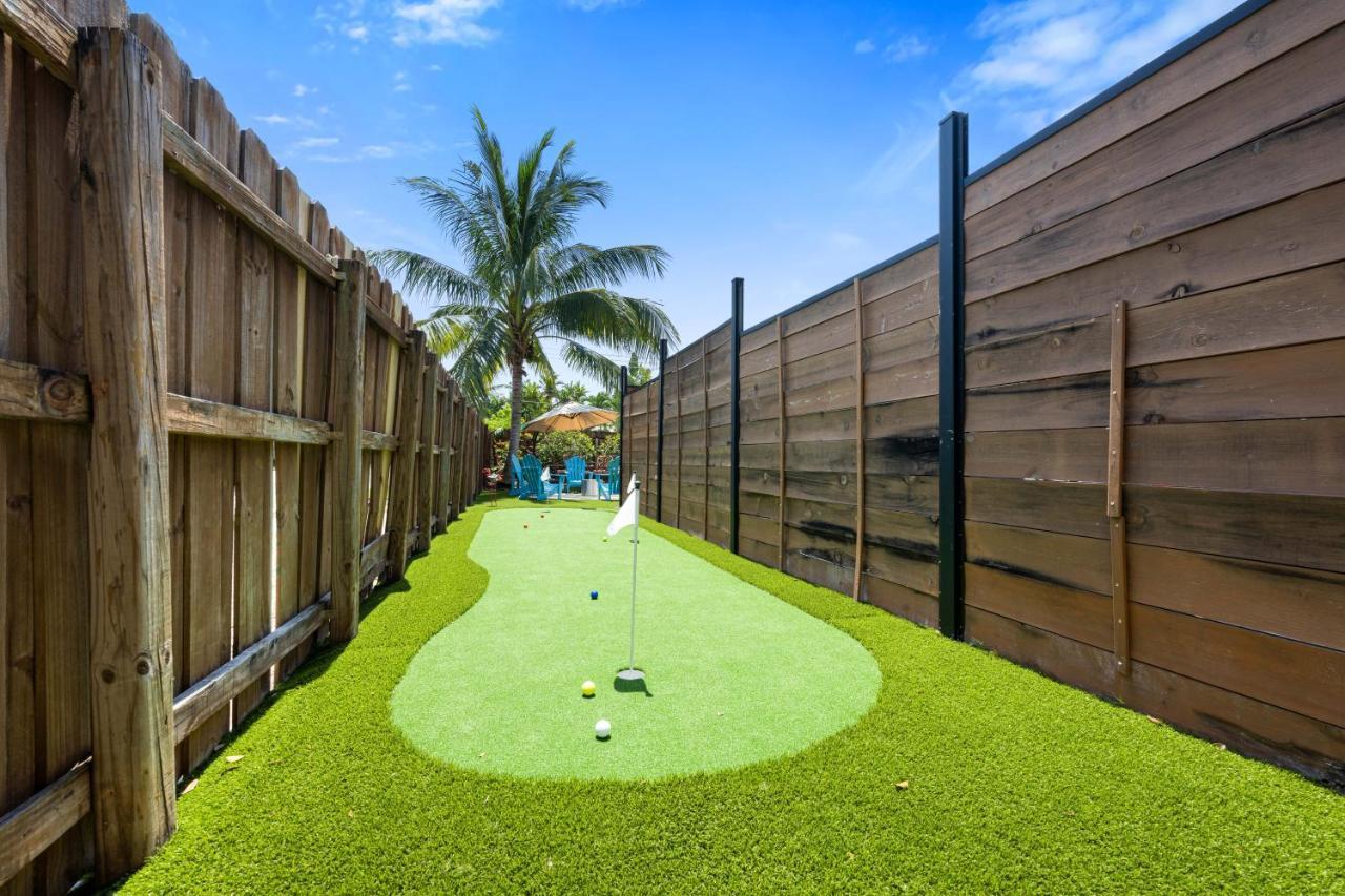 Palms Retreat! Giant Heated Pool-Hottub-Firepit-5Min2Beach-Pets-Ev Chgr Fort Lauderdale Eksteriør bilde