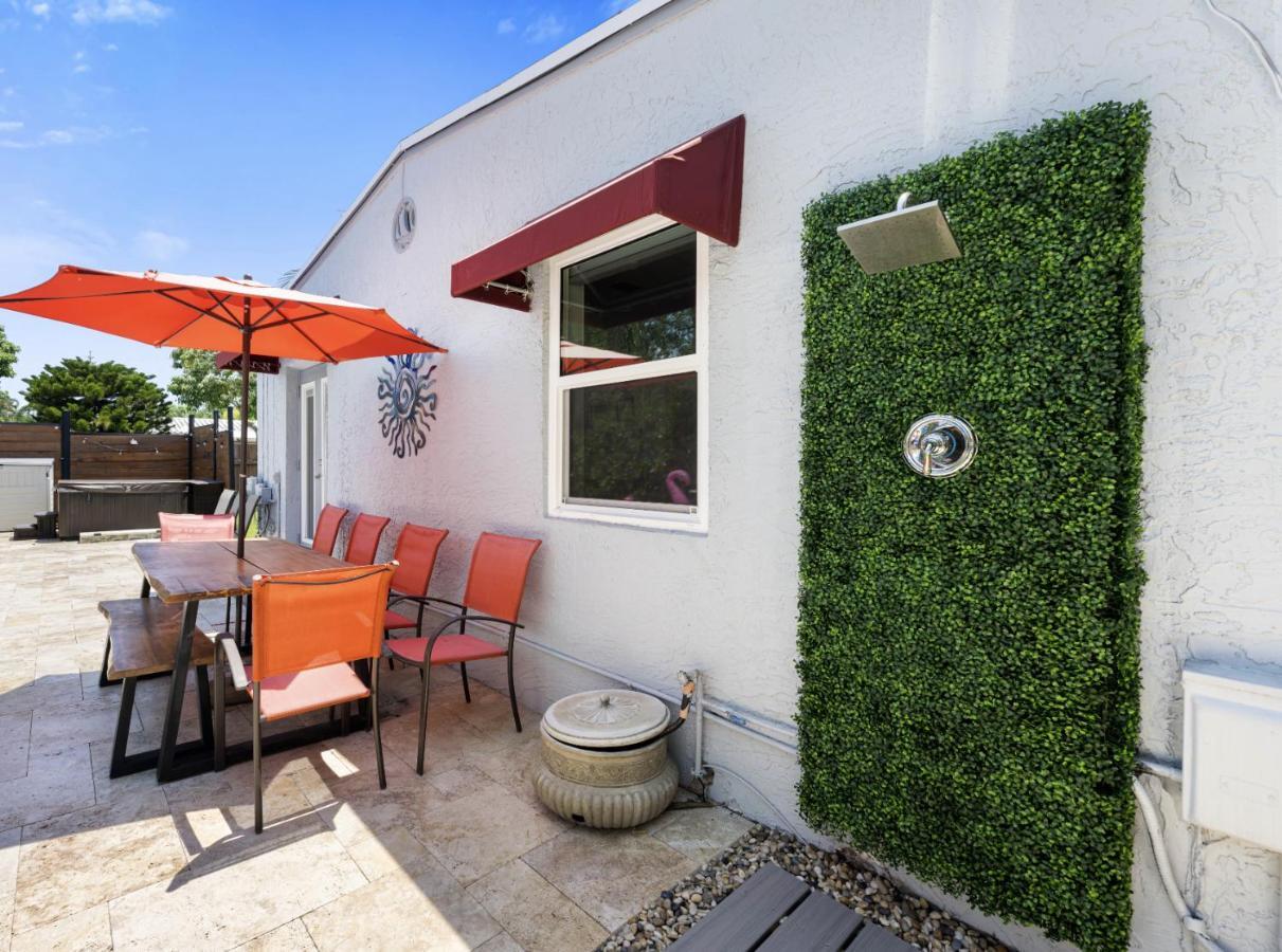 Palms Retreat! Giant Heated Pool-Hottub-Firepit-5Min2Beach-Pets-Ev Chgr Fort Lauderdale Eksteriør bilde